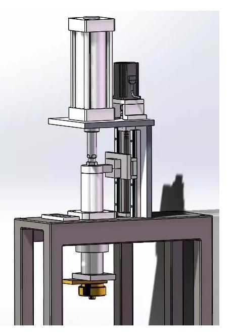 氣缸加伺服絲桿的機構(gòu)有什么作用